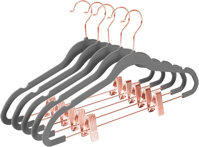 MIZGI Premium Velvet Pants Hangers by MIZGI