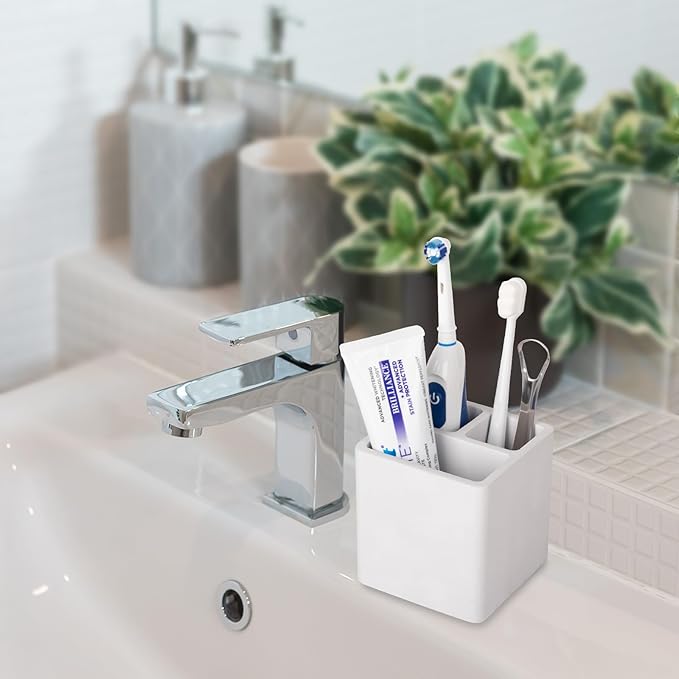 Diatomite Toothbrush Holders for Bathrooms, Electric Toothbrush and Toothpaste - Image 2