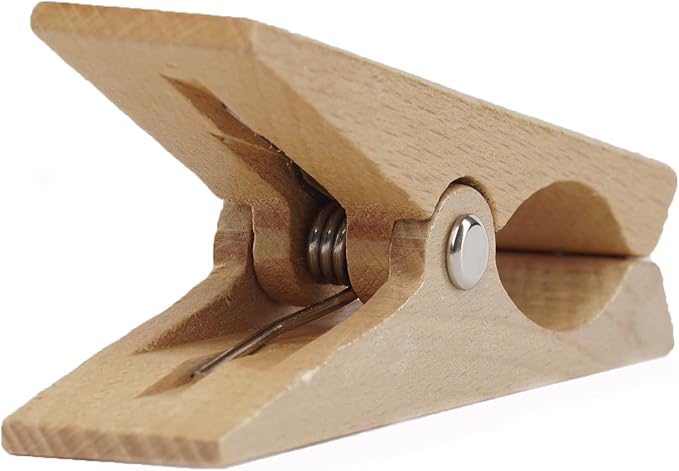 tuuli Wooden Pegs Large Wooden Pegs Beach Towel Clip Clothes Pegs - Image 3