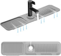 5° Slope Kitchen Sink Faucet Mat, Kitchen Sink Splash Guard, Silicone Material by DTXIAQIAO