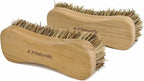 All-Natural Wooden Scrub Brush Set | Wooden Handle | Palmyra Bristle Brush - Image 3