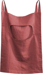 Amazhiyu 100% Linen Door Hanging Laundry Hamper Bag, 19x27 Inches Red by Amazhiyu