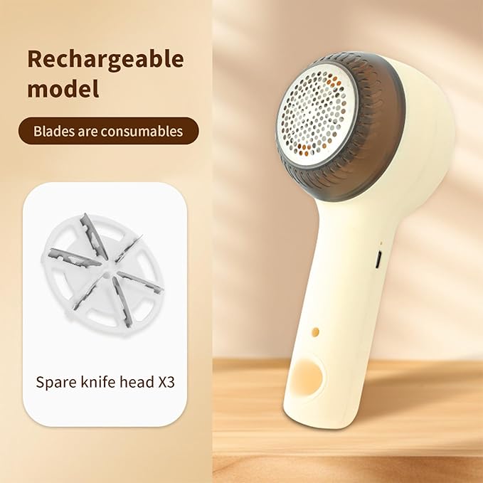 Lint Remover for Clothes, Fabric Shaver for Clothing, Hairball Strong Suction - Image 4