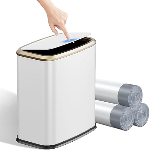 2.1 Gallon Bathroom Trash Can by KHMMGK