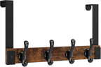 Homode Over The Door Hooks Heavy Duty, Wood Over Door Hanger Hook by Homode