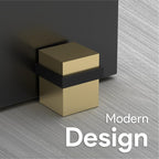 Mega Handles Square Floor Door Stopper, Quickly Installed Wall Protector Stopper - Image 4