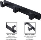 Coat Rack, Heavy Duty Stainless Steel 3 Tri Coat Hook Hanger, Wall Mounted Wall - Image 3