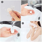 Classycoo Compressed Towel 100 PCS Mini Tablets Disposable Portable Face Towel - Image 5