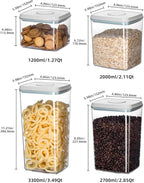 12 Pcs Pop Airtight Food Storage Containers - Image 6