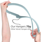 50 Premium Kids Velvet Hangers - Image 9