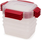 Joseph Joseph Nest Lock 8-piece Plastic BPA Free Food Storage Container Set by JosephJoseph