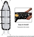 Moon Ironing Board Cover and Pad Stretch 15 x 54 Thick Padding - Image 4