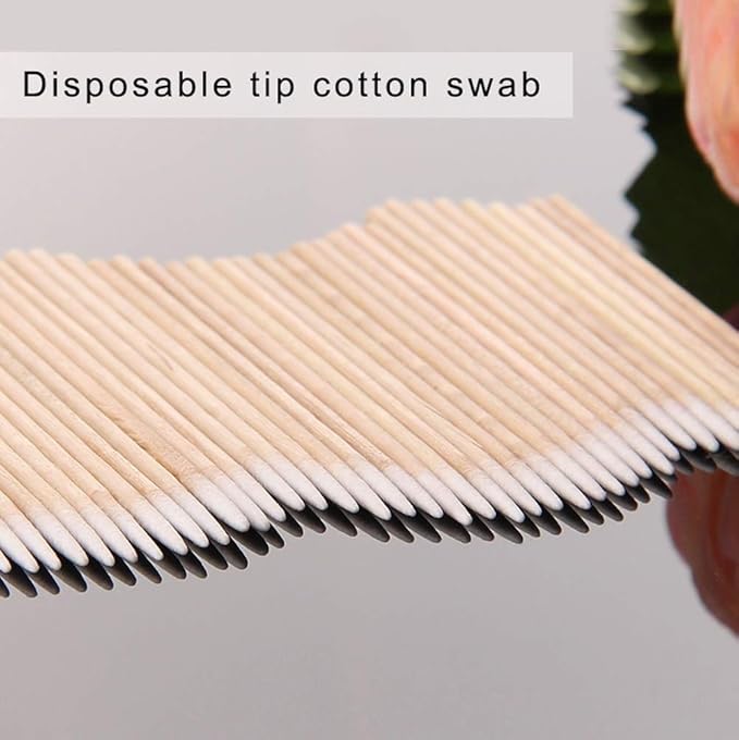 600pcs Pointed Cotton Swabs, 4 inch Precision Microblading Cotton Swab Cotton - Image 4