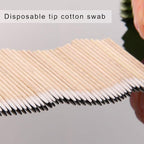 600pcs Pointed Cotton Swabs, 4 inch Precision Microblading Cotton Swab Cotton - Image 4