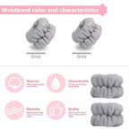2pcs Wrist Bands for Washing Face, Microfiber Face Washing Wristbands, Arm - Image 2