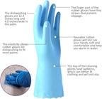 Alimat PluS 4PCS Reusable Cleaning Gloves Latex Free, Dishwashing Gloves - Image 3