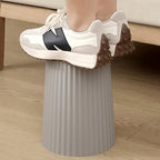 JiatuA Small Trash Can Plastic Wastebasket Round Garbage Container Bin - Image 4