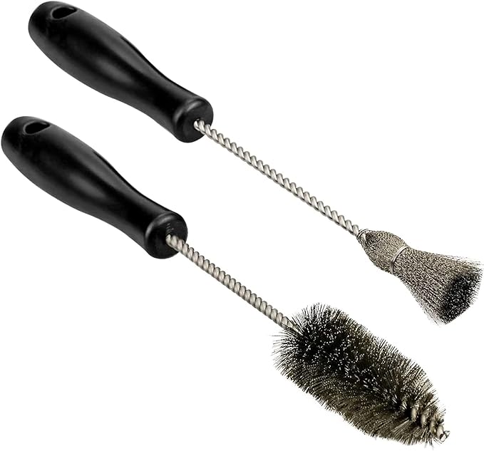 Bolaxin Diesel Injector Sleeve Cup Seat Cleaning Bore Brush Kit Compatible by Bolaxin