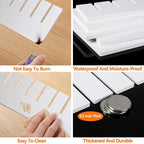 10Pcs Drawer Dividers, 15.75" x 3.55", DIY Organizer Separator, Large - Image 6