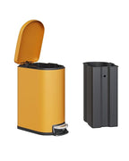 Garvee 2.6 gal / 10 L Metal Bathroom Trash Can - Image 5
