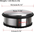 Sumnacon Heavy Duty Floor Door Stopper No Drill, Durability Stainless Steel - Image 2