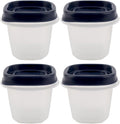 Rubber Maid Bundle Food Storage Containers Half Cup Food Storage Containers 9 by Utensilux