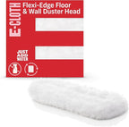 E-Cloth Flexi-Edge Floor & Wall Duster Head, Reusable Dusting Mop by E-Cloth