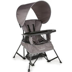 Baby Delight Go with Me Venture Portable Chair | Indoor and Outdoor | Sun Canopy | 3 Child Growth Stages | Grey by BabyDelight