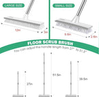 SetSail Upgraded Large 12 in Wide Floor Scrub Brush - Image 2