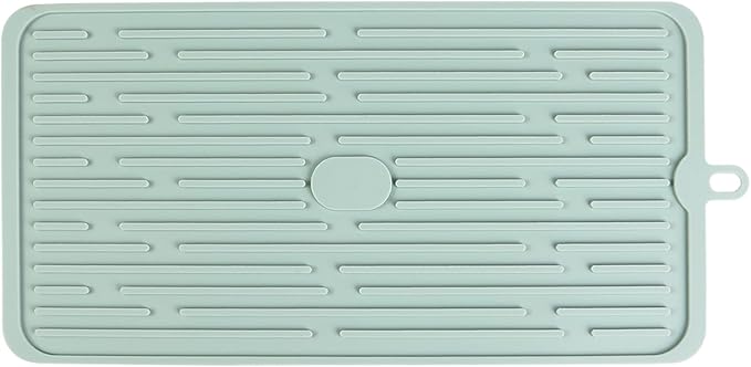 Dish Mat Silicone Dish Drying Mats Works by MUYULIN