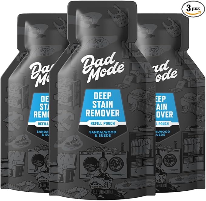 DadMode Laundry Stain Remover | 1000 Stain Treatments | 7-Enzyme Deep Cleaner & by DadMode