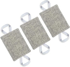 Door Silencer Padded Door Latch Cover, Baby Door Cushion Quiet Closer Door Lock by WARMTONE
