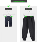 Nature Smile Wooden Pants Hangers Wood Bottom Jeans Skirt Hanger - Image 5