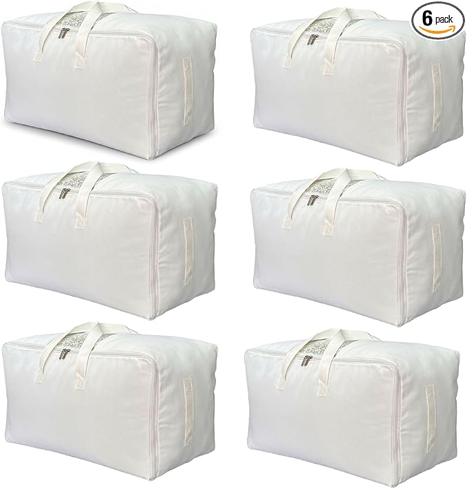 Soft Canvas Clothes Storage Bags by DoYiKe