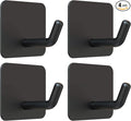VIS'V Adhesive Hooks, Heavy Duty Shower Wall Stick on Hooks, Waterproof by VISV