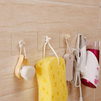 30 Pack Adhesive Hooks for Hanging, 33lb Heavy Duty Wall Hooks - Image 2