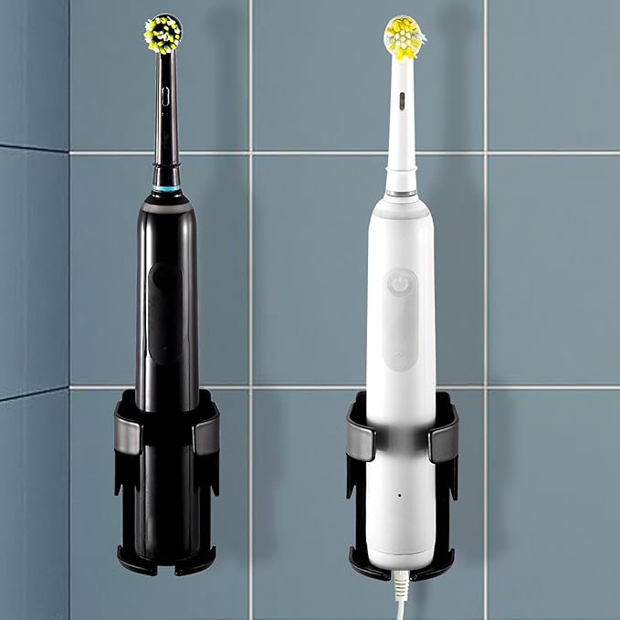 All Metal Electric Toothbrush Holder by RIVOODS
