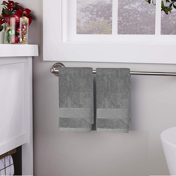 Lchkrep Bathroom Hand Towels, Home Soft 100% Cotton Super Soft Highly Absorbent - Image 4