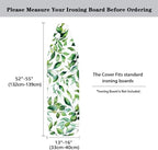 Green Leaves Ironing Board Cover Standard Size 15 x 54 Stain Resistant - Image 5
