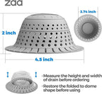 zaa Bathtub Drain Hair Catcher, Premium Silicone Shower Hair Catcher, Bathroom - Image 5
