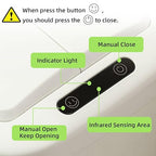 Sensor Hanging Trash Can with Lid 2.5 Gallon, Motion Sensor Garbage Can - Image 5