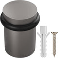 NYCO - Floor Door Stopper Chrome Door Stop - Classy Solid Steel Modern Heavy by NYCO+Architectural+Hardware