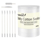 Baby Cotton Swabs, Paper Sticks Cotton Buds by AURASIN