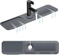 5° Slope Kitchen Sink Faucet Mat, Kitchen Sink Splash Guard, Silicone Material by DTXIAQIAO