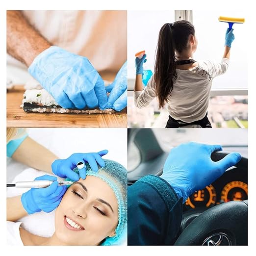 Basic Medical Synmax Vinyl Exam Gloves - Image 6