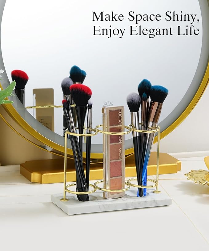 Emibele Electric Toothbrush Holder, 3 Slots 2-Layer Resin Electric Toothbrush - Image 5