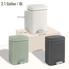rejomiik Small Bathroom Trash Can - Image 7