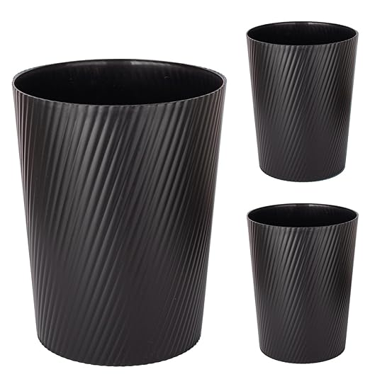 UUJOLY Small Trash Can Wastebasket Garbage Can Container Bins by UUJOLY
