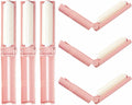 Mini Reusable Lint Roller for Travel, 6 Pack Washable Foldable Lint Remover by AEHKLCP