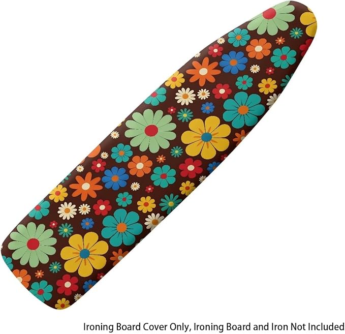 Hippie Flower Design Extra Thick Ironing Board Covers - Image 6